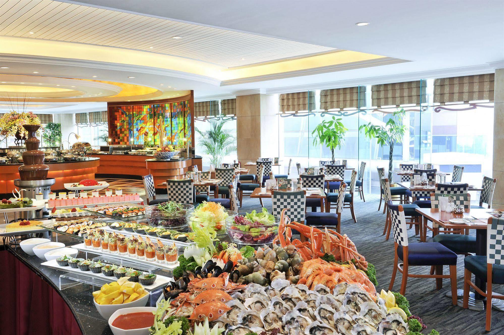 Harbour Plaza North Point Hotell Hongkong Restaurang bild